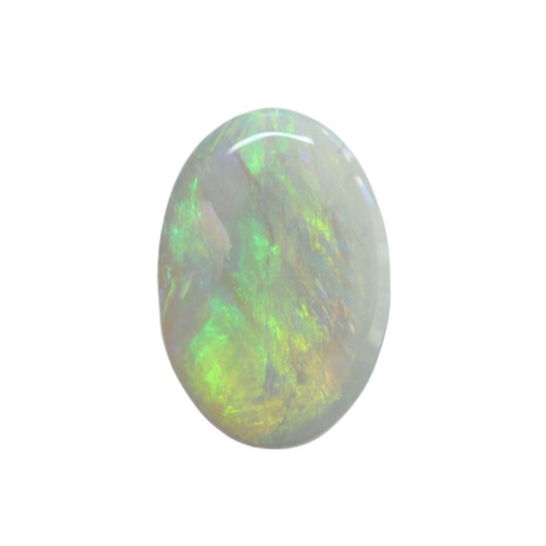 Natural solid semi black opal