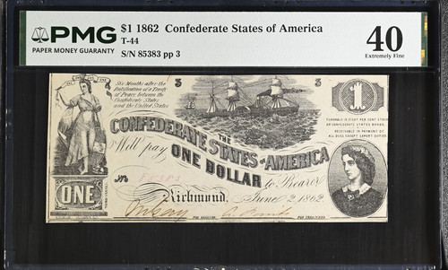 1862 1 confederate - 1862,