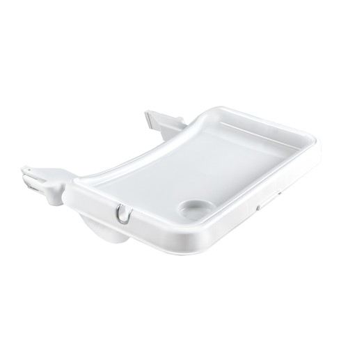 Hauck alpha tray white - white, 3in1