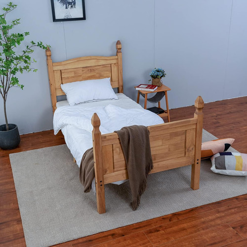 Bed frame 3ft single solid - 3ft,
