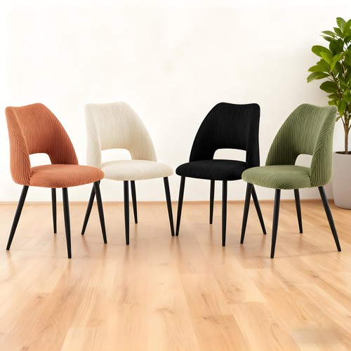 Dining chairs corduroy - dining,