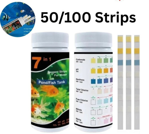 Test fish tank water - test,