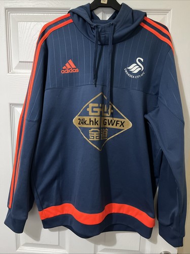 Swansea city adidas hoodie - city,