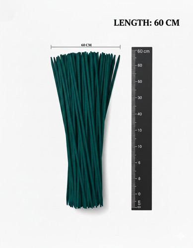 Plant support sticks green - sticks,
