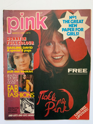 Pink magazine comic - pink, march