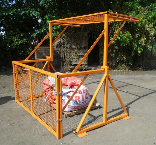 Safety mezzanine pallet gate - mezzanine,