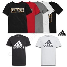 ADIDAS Boys T Shirt Top Short
