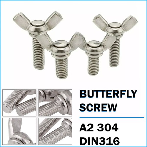 Din316 stainless steel wing - stainless,