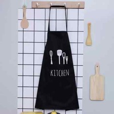 PVC Apron with Printed Design for Kitchen Baking 55 x 72 cm - Random Colour