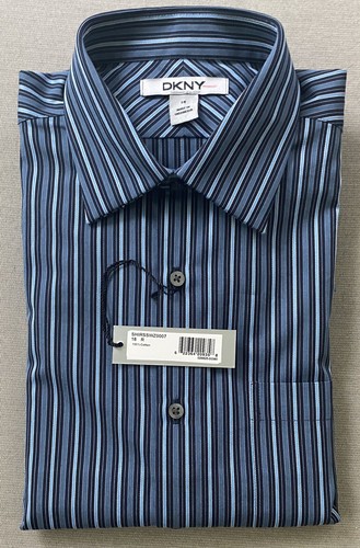 Dkny 18x33 all cotton blue - cotton,