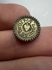 Tudor Gold Gilt Dress Hook