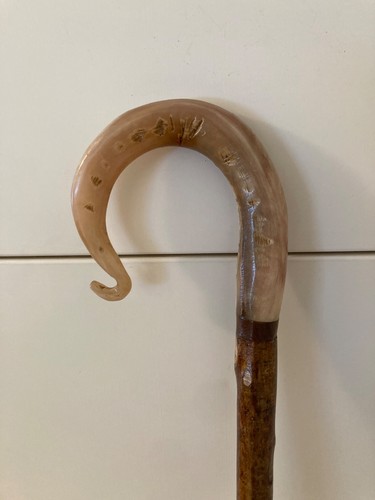 Rams horn crook - rams, handle