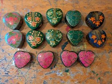14 x Kashmir Handpainted Heart