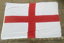 9' x 6' England St George Flag XXXL Vintage 360cms x 180cms  hand made #2