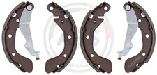 Rear brake shoe set - shoe,