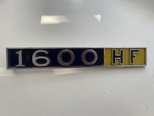 Original Lancia Fulvia 1600hf Badge Emblem