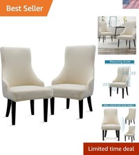 Stretch Wingback Side Chair