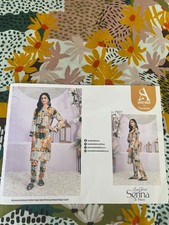 Amna Sohail designer salwar kameez Linen Print Serina 2 piece
