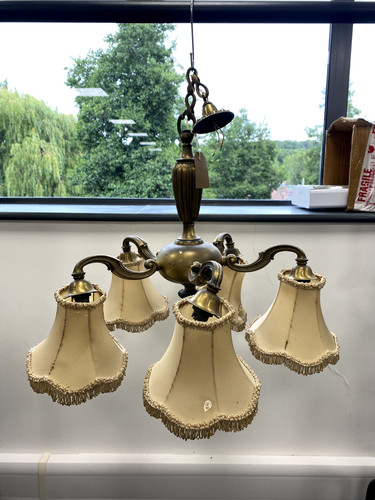 Antique bronze french - french, arm