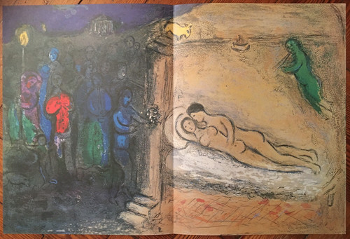 Marc chagall daphnis and - chagall, "daphnis