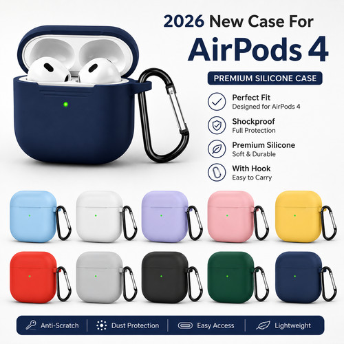 Silicone case for apple - for,