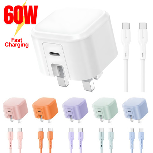 60w usb fast charger plug - plug, +