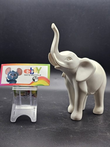 Ceramin elephant carved - elephant,