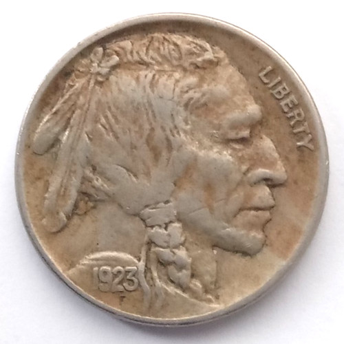 1923 usa buffalo nickel - 1923-p,