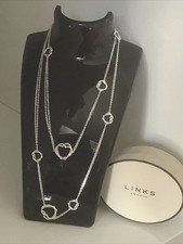 Links of London Kindred Soul Necklace 33 Inch Long Rare