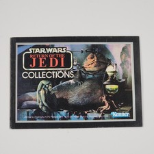Vtg 1983 Kenner Star Wars Return of the Jedi Toy Catalog Booklet Jabba The Hutt