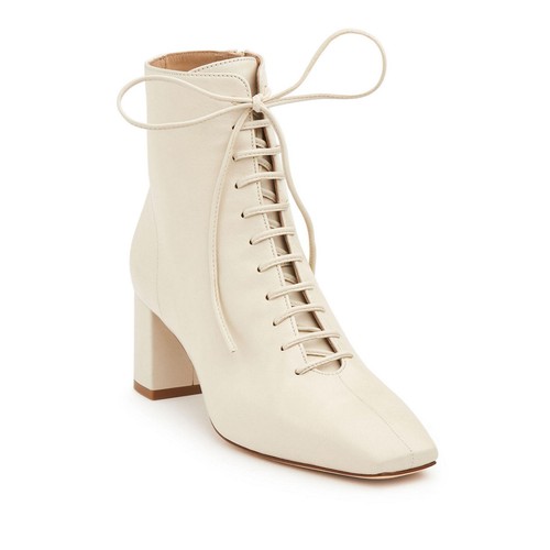 Arabella cream leather laced - arabella,