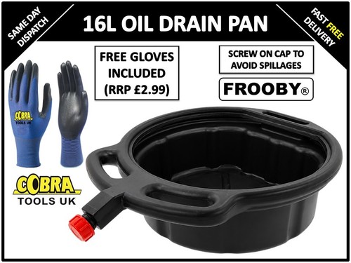Litre wide oil drain pan - wide,