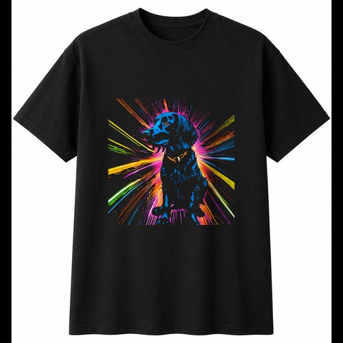 Neon sprocker mens shirt dog - neon,