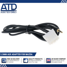 3.5mm AUX Cable for Mazda 2 3 5 6 MX5 RX8 2006+ CD Changer Port Media Input