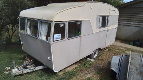 Vintage caravan 1959 sprite - caravan,