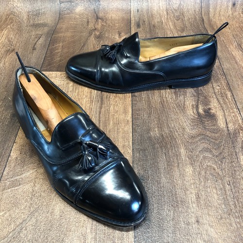 Mezlan patent leather tassel - patent,