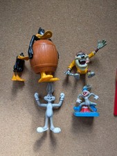 Vintage  Warner Bros  Looney Tunes Figures.  Bundle x5