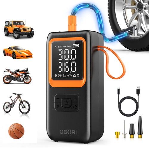 Car tyre inflator - car,