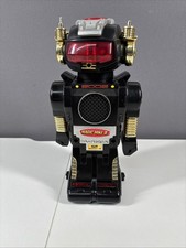 Vintage New Bright Hong Kong Magic Mike II Black Robot Space Toy 1984( Untested)
