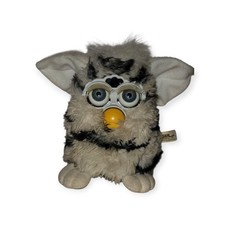 Vintage Rare Zebra Stripe Furby 1998 Tiger Retro 70-800 With Tag Original Furby