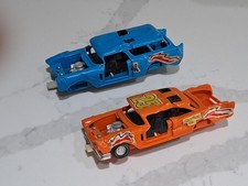 Kenner SSP Smash-up Derby Cars 1970's ChevyNomad & Ford Cars Spares Or Repairs 