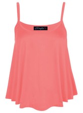 WOMENS PLAIN SWING VEST