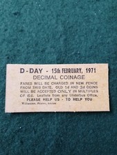 1971 Decimal Day Advertising