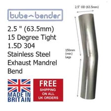 2.5 " (63.5mm) 15 Degree Tight