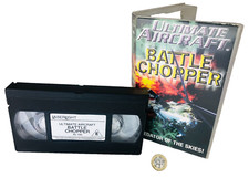 Video Tape VHS Ultimate Aircraft Battle Chopper NO MOULD Helicopter Vintage ra