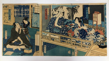 Kunichika Woodblock Print