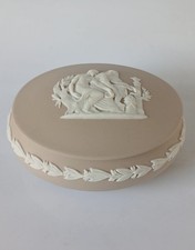 Wedgwood Jasperware Taupe Oval