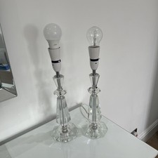 Pair of Laura Ashley Cut Glass
