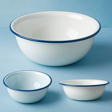 Enamel wash basin - enamel,