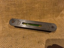 Vintage Elliott Lucas Elvicta Cannock Wood Brass Spirit Level 6" TV Film Prop 